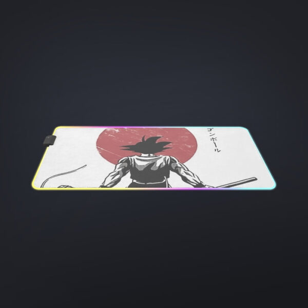 Goku With Red Moon Dragon Ball cool LED  Mouse Pad