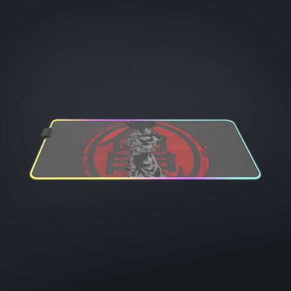 Dragon Ball Z Goku's Logo cool LED Mouse Pad