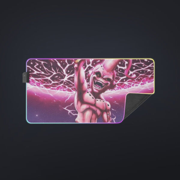 DBZ Kid Buu Super Villain Giant Ki Blast Realistic Design cool  LED Mouse Pad