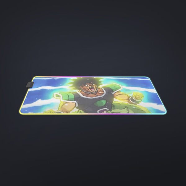 Dragon Ball Z Broly Wearing His Control Mechanism cool  LED Mouse Pad