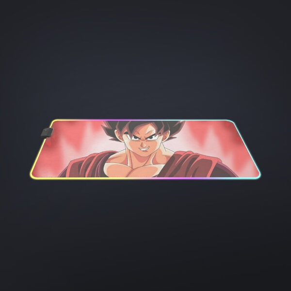 Dragon Ball Super Saiyan Goku Kaioken Epic Red Casual cool LED Mouse Pad