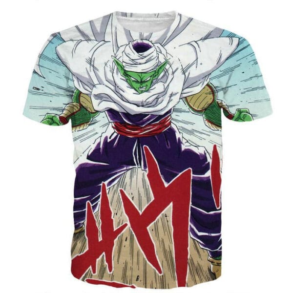 DBZ Evil King Piccolo Release Power Final Battle Fashion T-Shirt