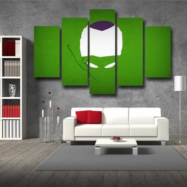 Dragon Ball Z  Evil King Piccolo Minimalist Interior Canvas