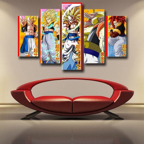 Dragon Ball Canvas  Gogeta Super Saiyan Forms
