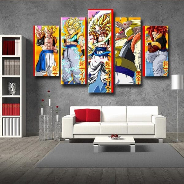 Dragon Ball Canvas  Gogeta Super Saiyan Forms
