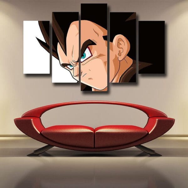 Dragon Ball Z  SSJ4 Gogeta Focused Canvas