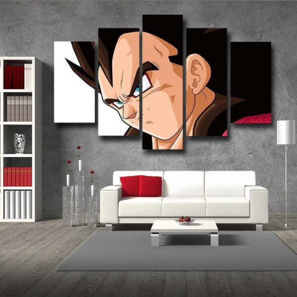 Dragon Ball Z  SSJ4 Gogeta Focused Canvas