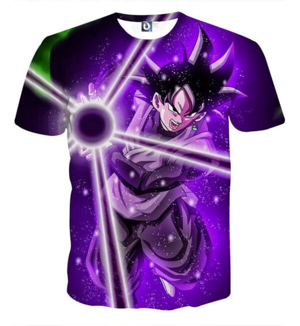DBZ Goku Black Zamasu Power Ball Attack Cool Design Streetwear T-Shirt