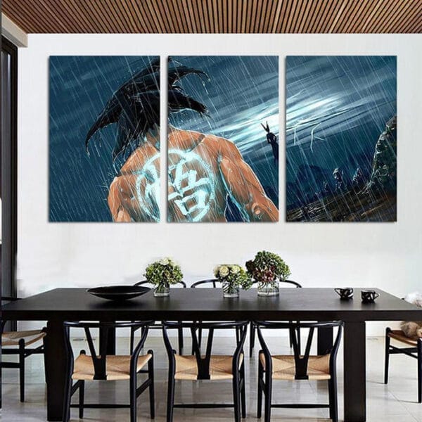 Dragon Ball Z  Goku's Light Up Kanji Vs Beerus Canvas