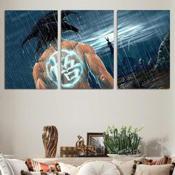 Dragon Ball Z  Goku's Light Up Kanji Vs Beerus Canvas