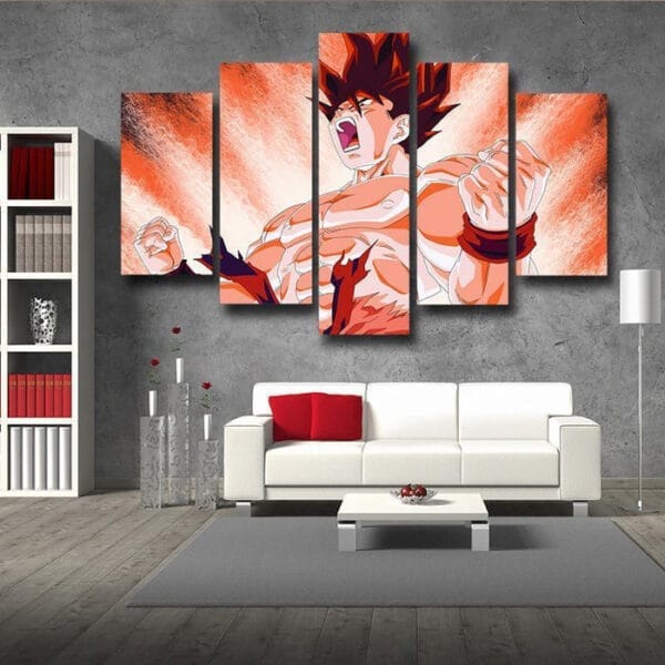 Dragon Ball Z Canvas  Super Saiyan Gohan Transformation
