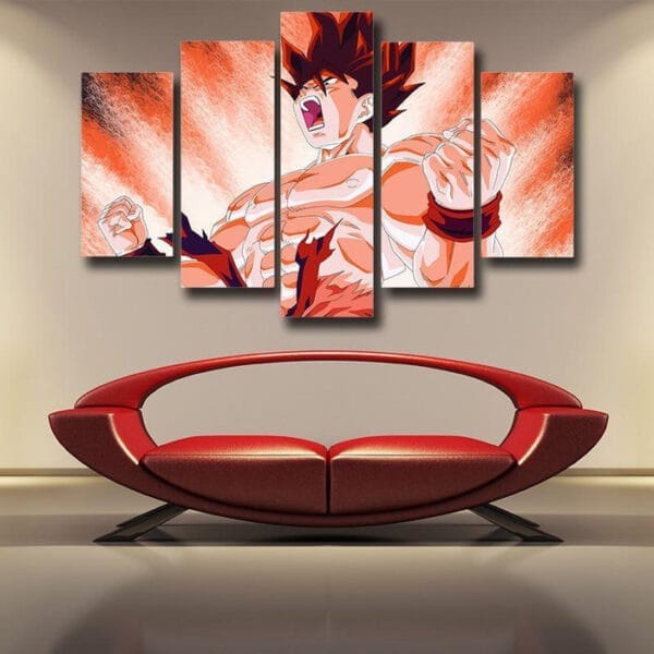 Dragon Ball Z Canvas  Super Saiyan Gohan Transformation
