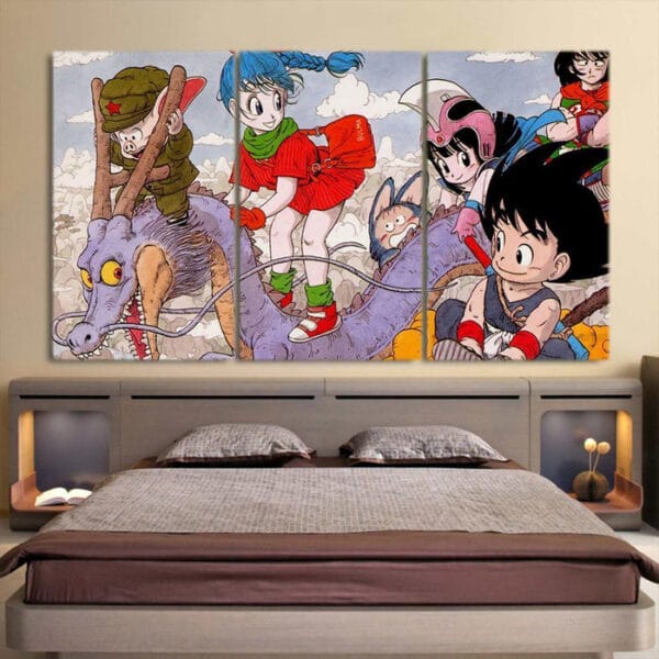 Dragon Ball Cartoon Canvas