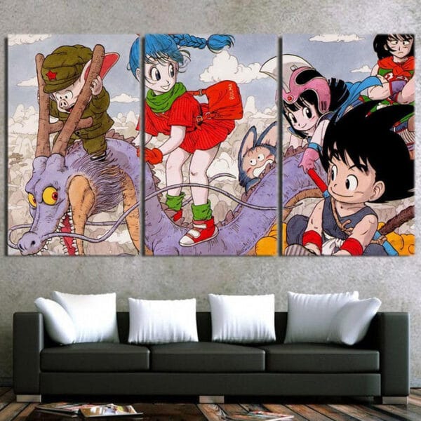Dragon Ball Cartoon Canvas