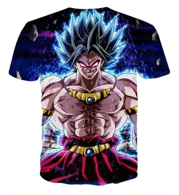 DBZ Legendary Super Saiyan Broly With Black Hair T-Shirt