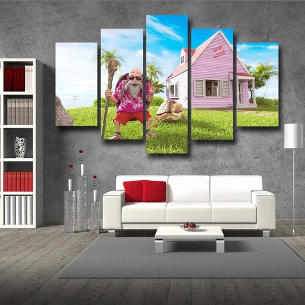 Dragon Ball Z  Master Roshi's Kame House Canvas