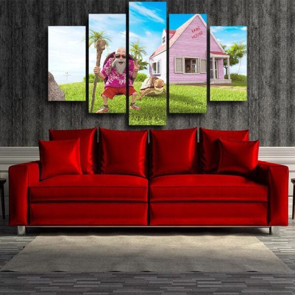 Dragon Ball Z  Master Roshi's Kame House Canvas