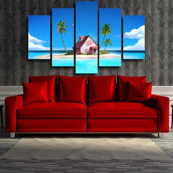 Dragon Ball Z  Kame House Canvas