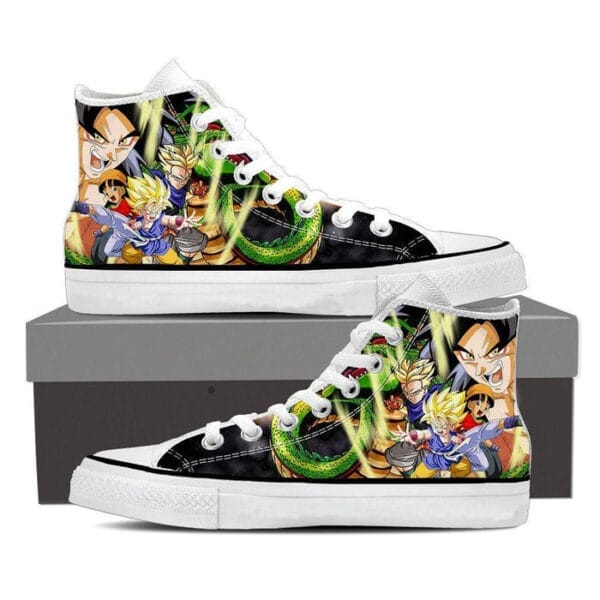 Dragon Ball GT All Saiyan Characters x Shenron Shoes