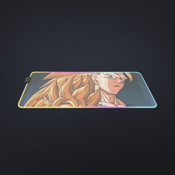 Goku Evolution from Kid to SSJ3 Transformation Dopest 3D cool LED  Mouse Pad