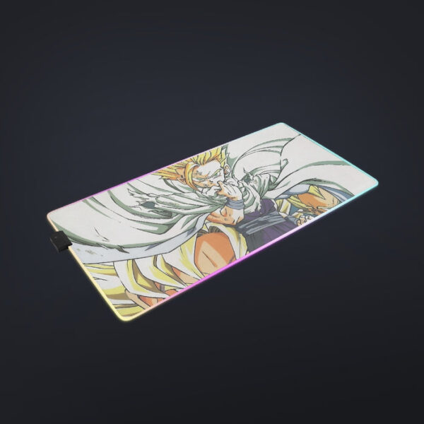 Dragon Ball Teen Gohan Super Saiyan Goku Vegeta Trunks Super Style cool LED Mouse Pad