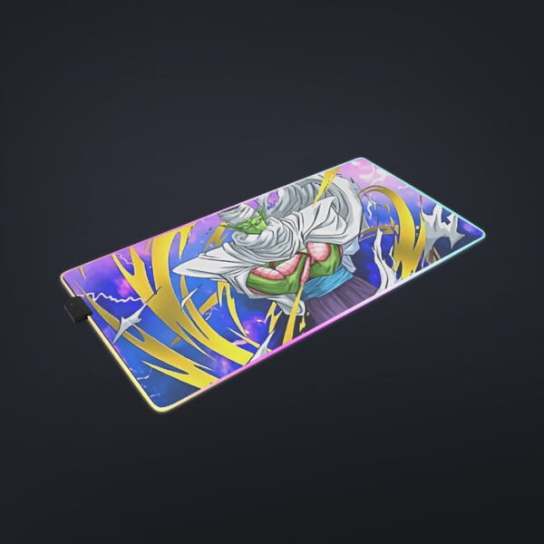 Dragon Ball Angry Piccolo Waiting Fight Aura Yellow Fashion cool LED Mouse Pad