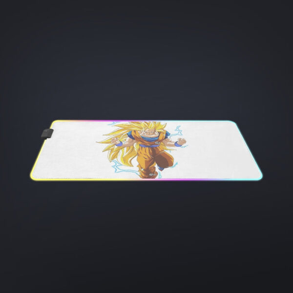 Goku Super Saiyan 3 cool LED  Mouse Pad