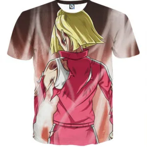 Dragon Ball Android 18 Ultra Instinct Epic Streetwear T-Shirt