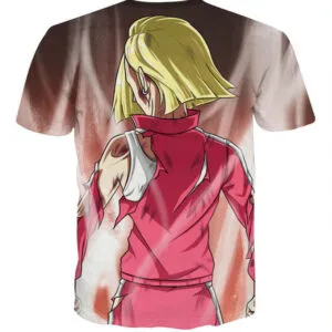 Dragon Ball Android 18 Ultra Instinct Epic Streetwear T-Shirt