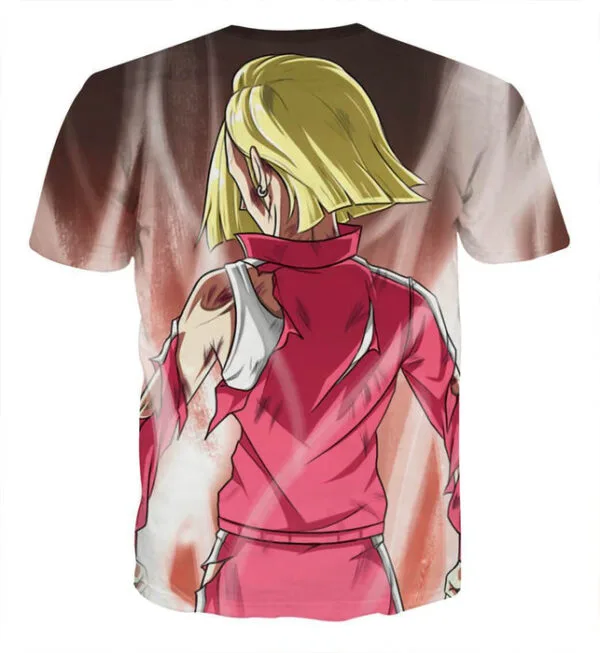 Dragon Ball Android 18 Ultra Instinct Epic Streetwear T-Shirt