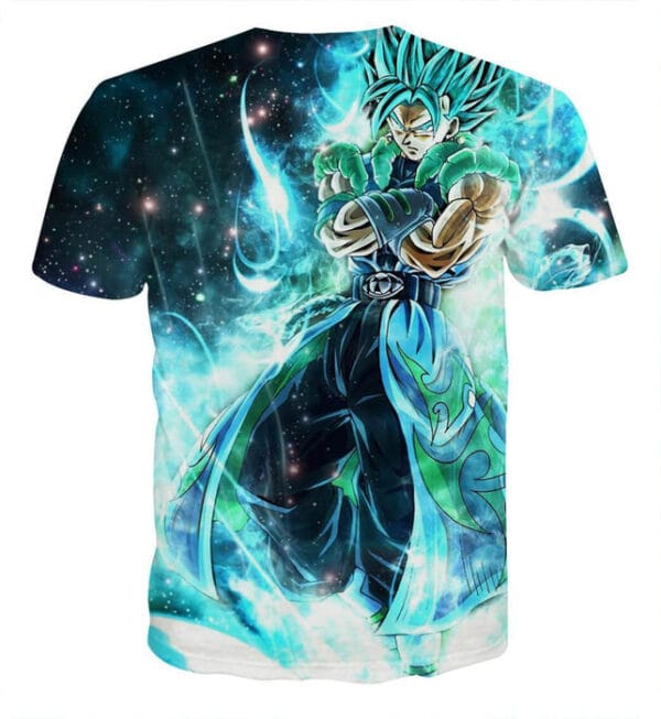 Dragon Ball Gogito 2 Blue Super Saiyan Kaioken Cool T-Shirt