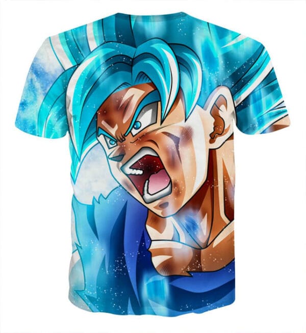 Dragon Ball Goku Blue Kaioken Ultra Instinct Epic 3D T-Shirt
