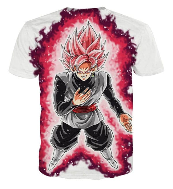 Dragon Ball Super Black Goku Rose 2 Super Saiyan Grin T-Shirt