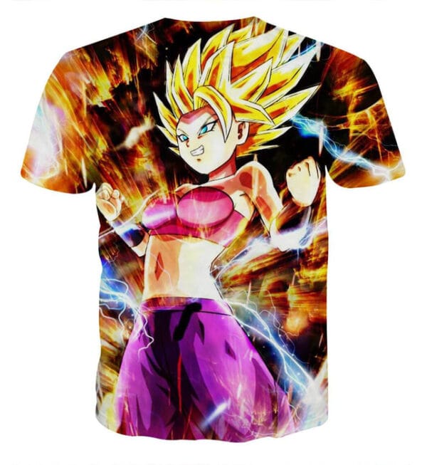 Dragon Ball Super Caulifla Super Saiyan 2 Epic Casual T-Shirt