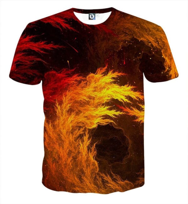 Dragon Ball Z Super Saiyan Orange Aura Dope Streetwear T-Shirt
