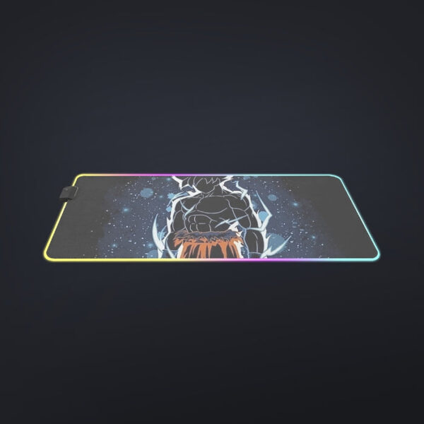 Dragon Ball Z Goku Ultra Instinct Shadow cool LED Mouse Pad