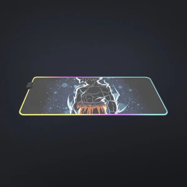 Dragon Ball Z Goku Ultra Instinct Shadow cool LED Mouse Pad