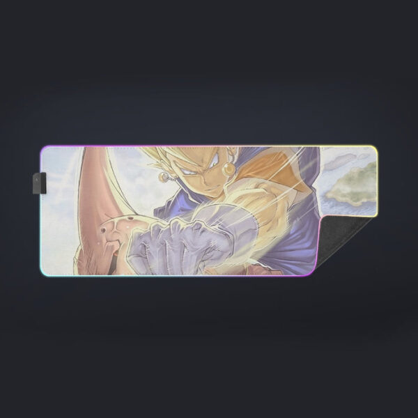 Dragon Ball Z Vegito Punching Super Buu cool LED  Mouse Pad