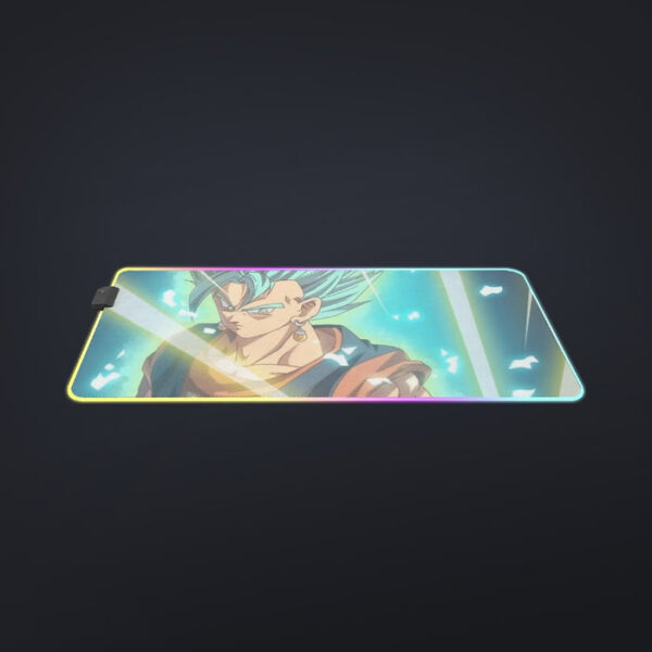 Dragon Ball Vegito Blue Super Saiyan Big Bang Flash cool LED Mouse Pad