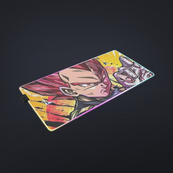 Dragon Ball Z Vegeta God cool LED Mouse Pad