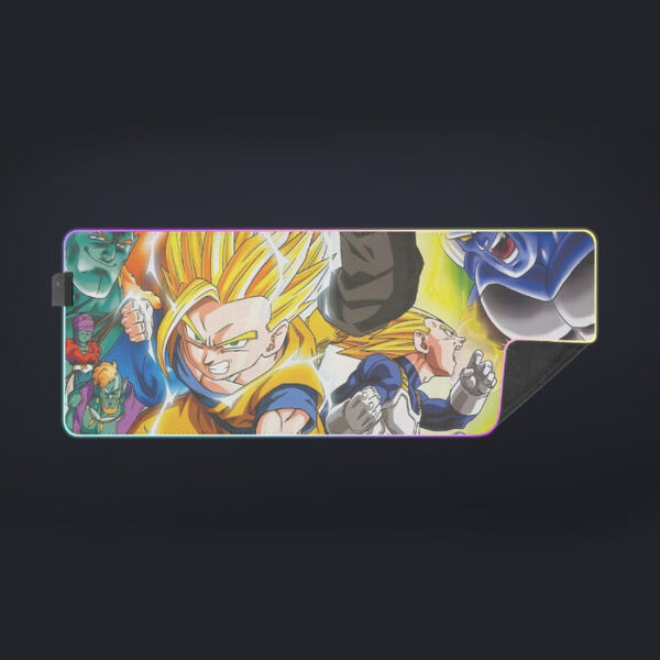 Dragon Ball Gohan Kid Super Saiyan Villain Vibrant Color Design  cool LED  Mouse Pad