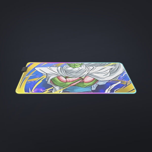 Dragon Ball Angry Piccolo Waiting Fight Aura Yellow Fashion cool LED Mouse Pad