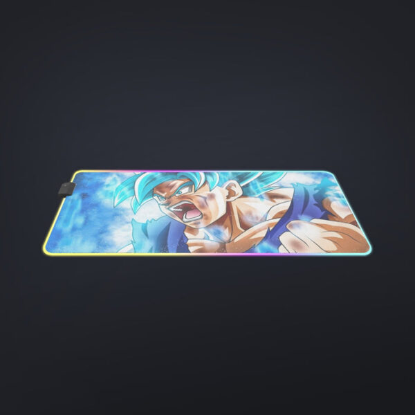 Dragon Ball Goku Blue Kaioken Ultra Instinct Epic 3D cool LED Mouse Pad