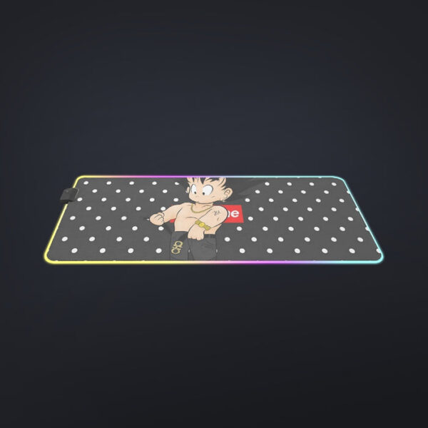 Dragon Ball Supreme Goku Kid Gangster Style Cool LED Mouse Pad