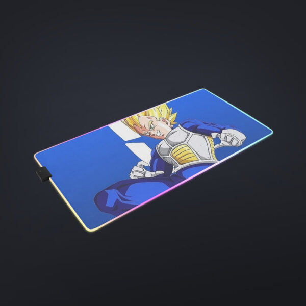 Vegeta With Background Word Dragon Ball cool LED  Mouse Pad