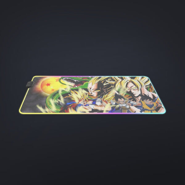 Dragon Ball GT Vegeta Transformations LED Mouse Pad