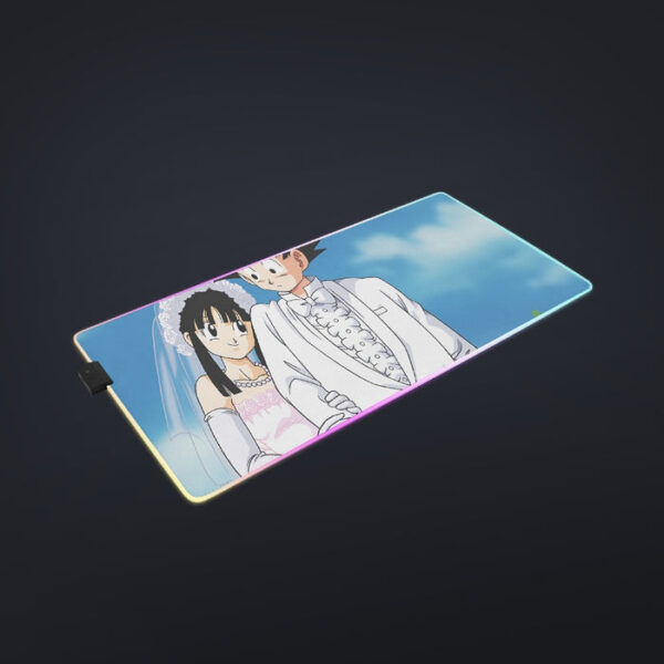 Dragon Ball Z Son Goku Newly Wed Couple cool LED Mouse Pad