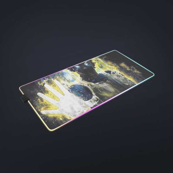 Dragon Ball Z Super Saiyan Vegeta Yellow Aura Epic cool LED  Mouse Pad