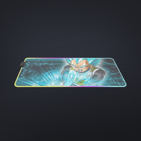 Dragon Ball Super Vegeta Blue Double Galick Gun Epic cool LED Mouse Pad