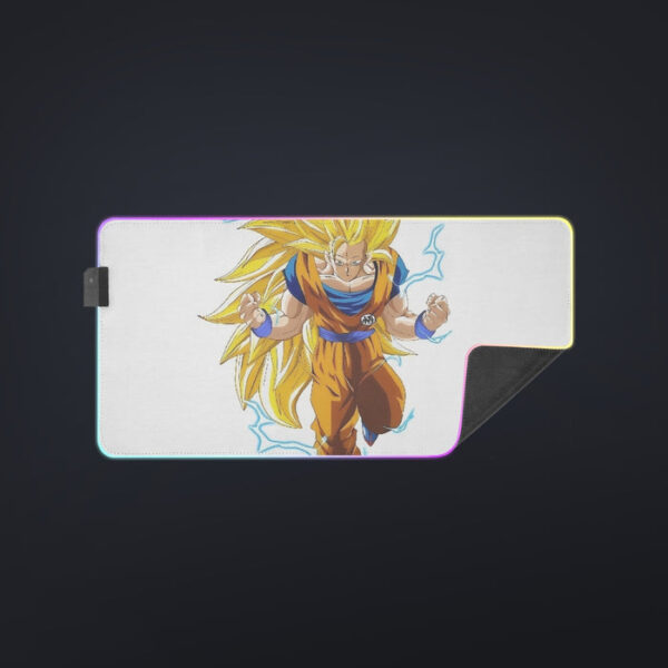 Goku Super Saiyan 3 cool LED  Mouse Pad